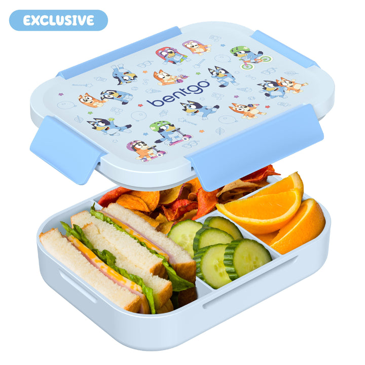 Bentgo + Bluey Kids Snap & Go Lunch Box H0