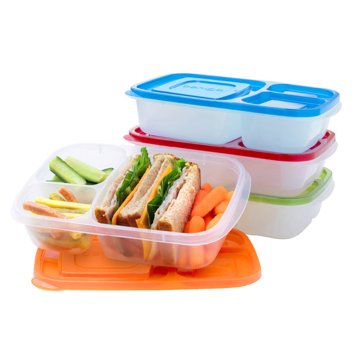 Bentgo Easyboxes 3-Compartment Food Containers 8-Piece Set M9