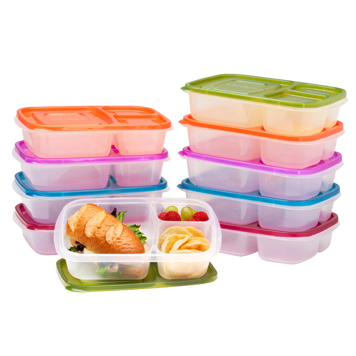 Bentgo Easyboxes 3-Compartment Food Containers 20-Piece Set Y7