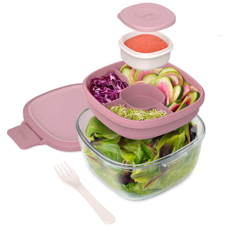 Bentgo Glass Salad Container X8